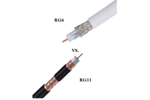 الاختلافات بين الكابلات المحورية RG6 و RG11