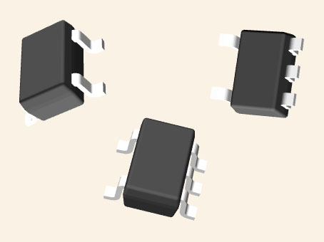 SN74LVC1G17DCKR CAD Model