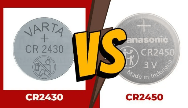 CR2430 VS CR2450 Battery