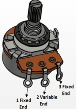 Three Terminals of Potentiometer