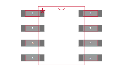 AD8130AR Footprint