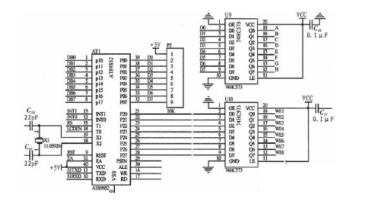 74HC573 in circuits