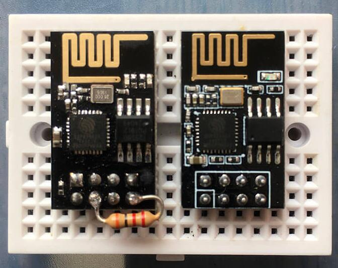 ESP-01 VS ESP-01S