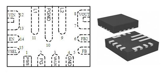 TPS63070RNMT Pinout