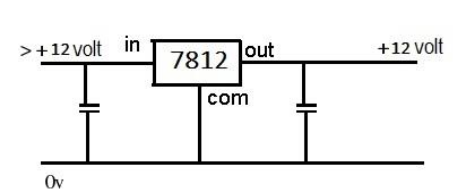 7812 voltage regulator circuit